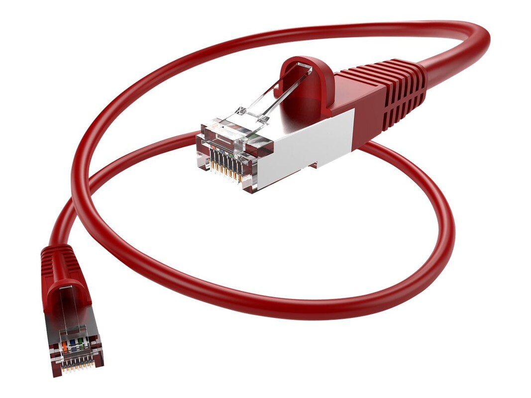 Unirise 50Ft Cat6 Snagless Shielded (Stp) Ethernet Network Patch Cable Red - 50