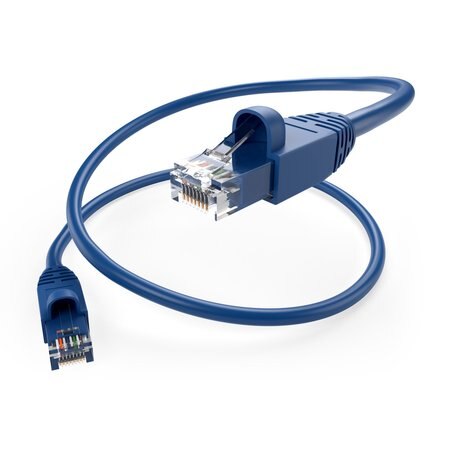 Unirise Cat.6A Patch Network Cable Pc6A-20F-Blu-Shs