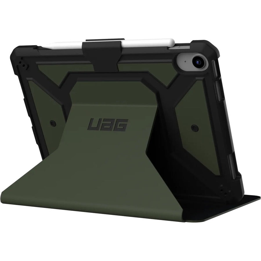 Urban Armor Gear Metropolis Se Rugged Carrying Case (Folio) For 10.9" Apple Ipad (2022) Tablet - Olive