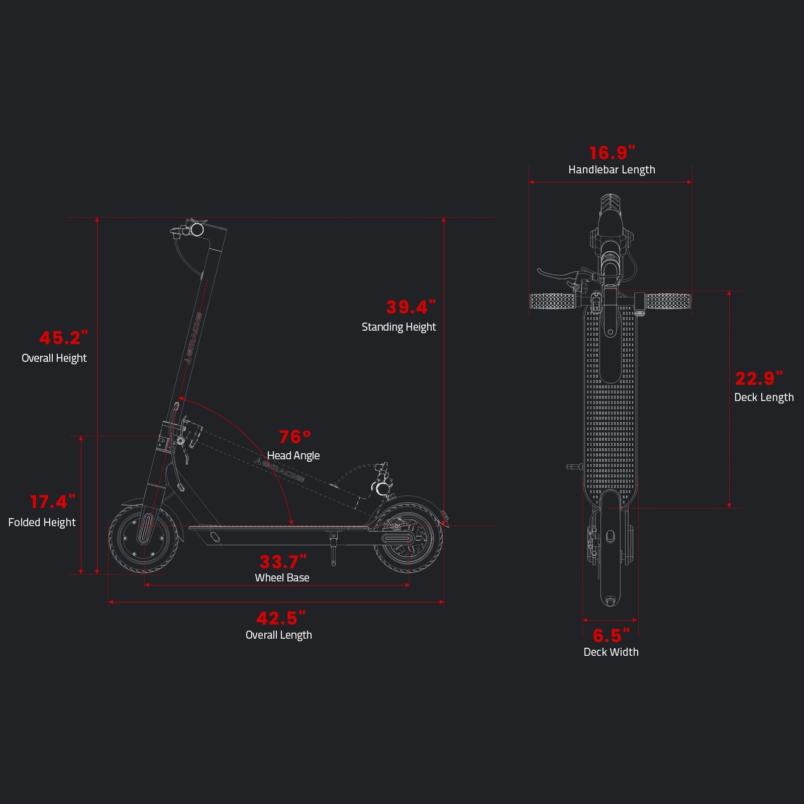 Urban Series X6 Electric scooter