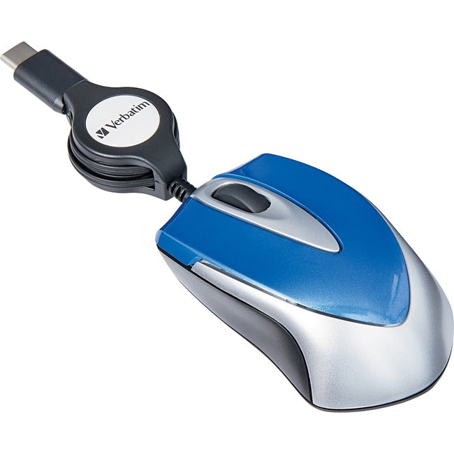 Usb-C Mini Optical Travel Mouse-Blue VBM-70237