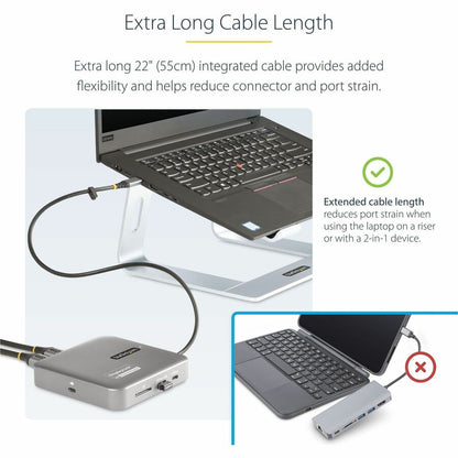 Usb C Multiport Adapter 2X,4K 60Hz Hdmi/Usb 10Gbps Hub/100W Pd