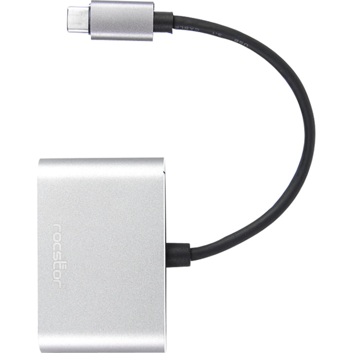 Usb-C To Hdmi & Vga Female Hdmi,4K Vga 1080P Adapter Alumimum