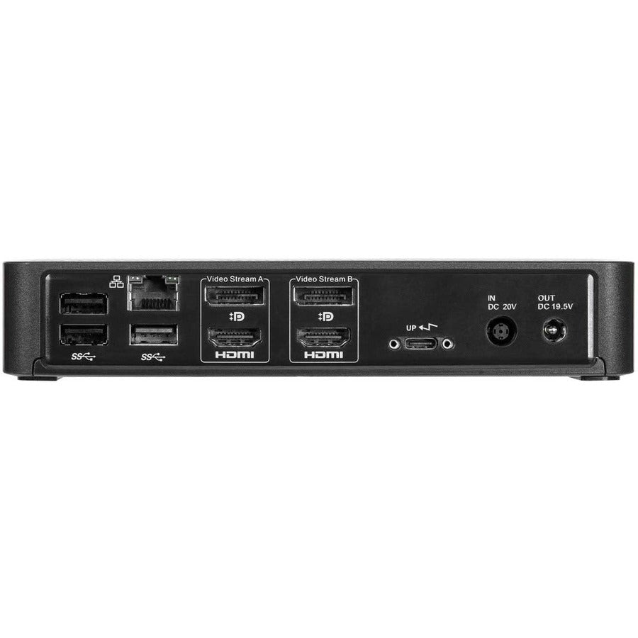 Usb-C Universal Dv4K Docking,Station W/ 100W Power Deliv Black