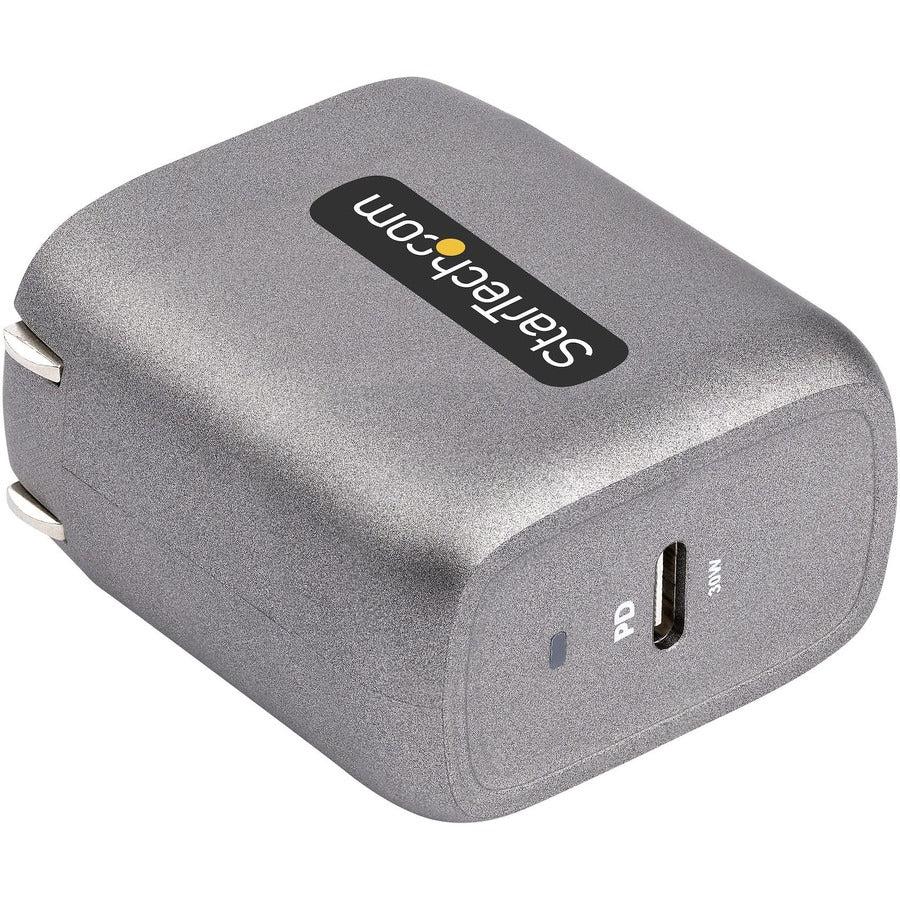 Usb-C Wall Charger,30W Gan Charger With Power Delivery