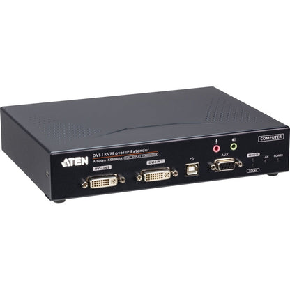 Usb Link Dvi-I Dual Display Kvm,Over Ip Transmitter Audio & Serial