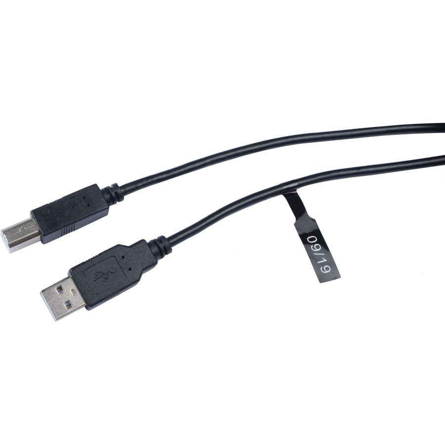 Usb2.0 A To B Cable 3M Black,Data Cable 480Mbps For Peripherals