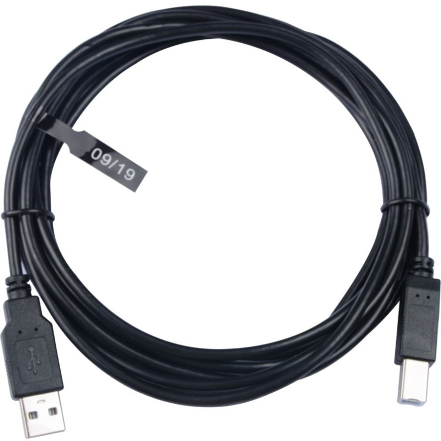 Usb2.0 A To B Cable 3M Black,Data Cable 480Mbps For Peripherals