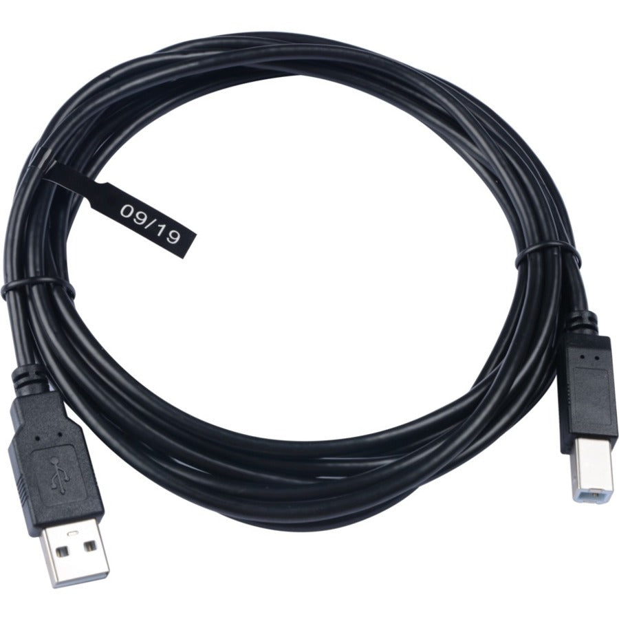 Usb2.0 A To B Cable 3M Black,Data Cable 480Mbps For Peripherals