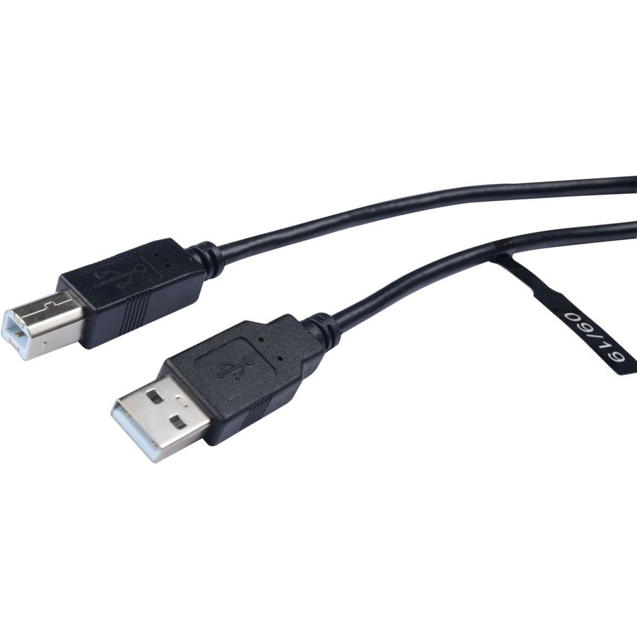 Usb2.0 A To B Cable 3M Black,Data Cable 480Mbps For Peripherals