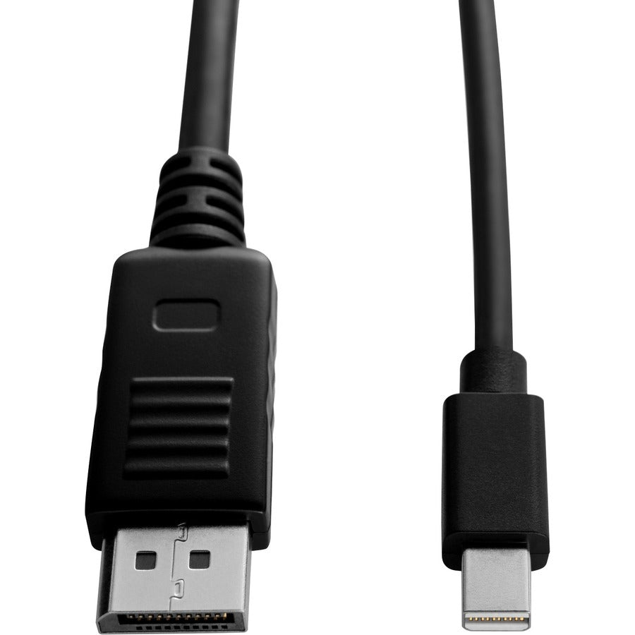 V7 Black Video Cable Mini Displayport Male To Displayport Male 2M 6.6Ft