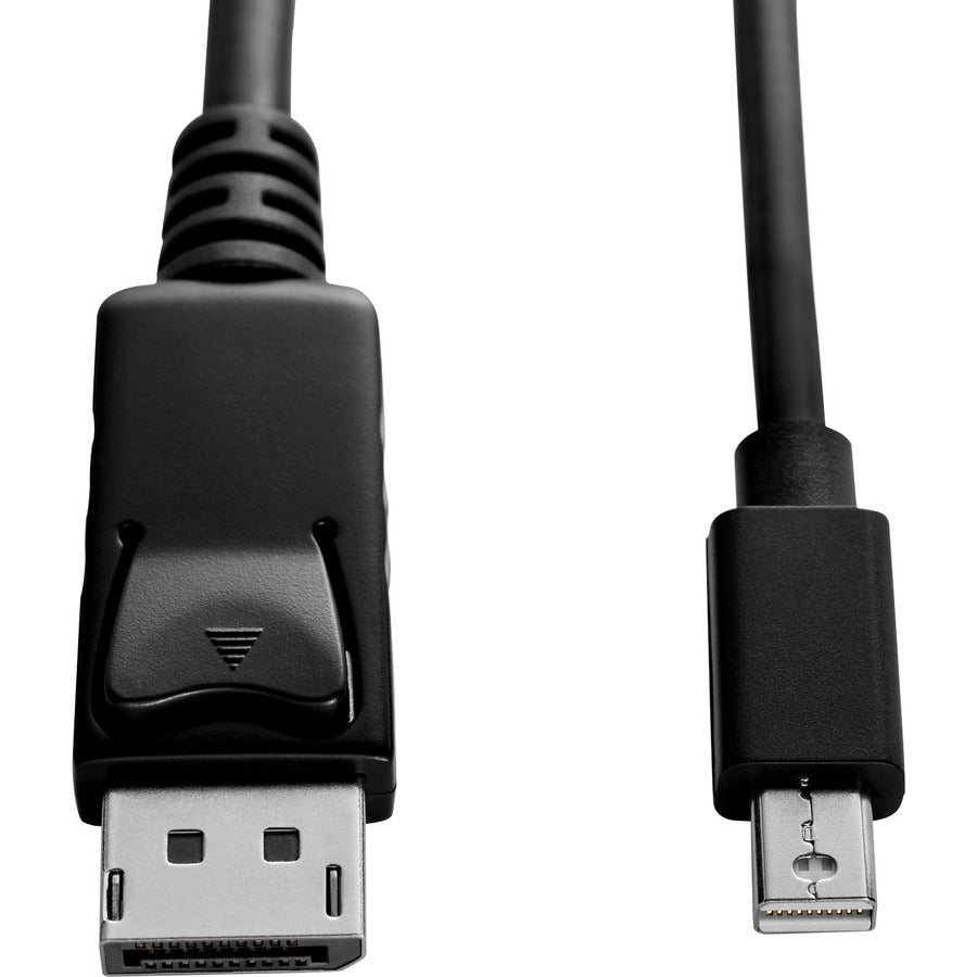 V7 Black Video Cable Mini Displayport Male To Displayport Male 2M 6.6Ft