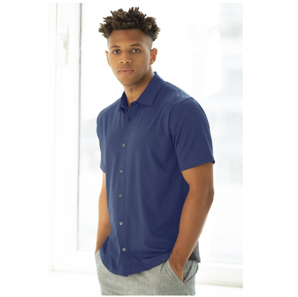 Vansport™ Pro Ventura Polo – Sleek, Moisture-Wicking, and Perfectly Professional