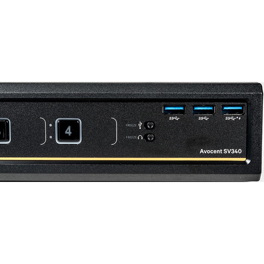 Vertiv Avocent 4-Port Dual-Head Dvi-I 4K Ultra Hd Kvm Switch