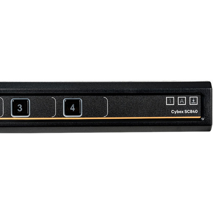 Vertiv Cybex Sc800 Secure Kvm | 4 Port | Secure Desktop Kvm Switch (Sc840-001)