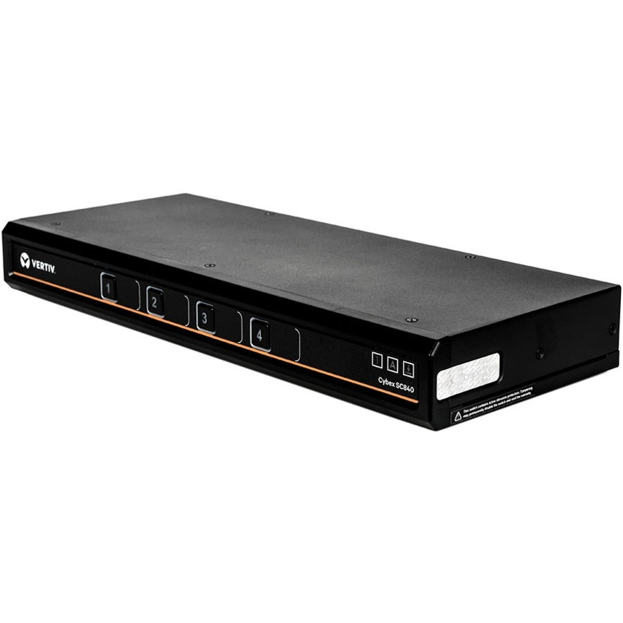 Vertiv Cybex Sc800 Secure Kvm | 4 Port | Secure Desktop Kvm Switch (Sc840-001)