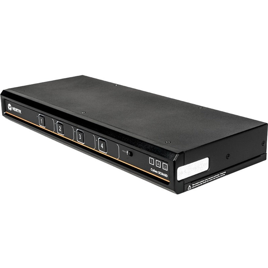 Vertiv Cybex Sc800 Secure Kvm | 4 Port | Secure Desktop Kvm Switch (Sc845D-001)