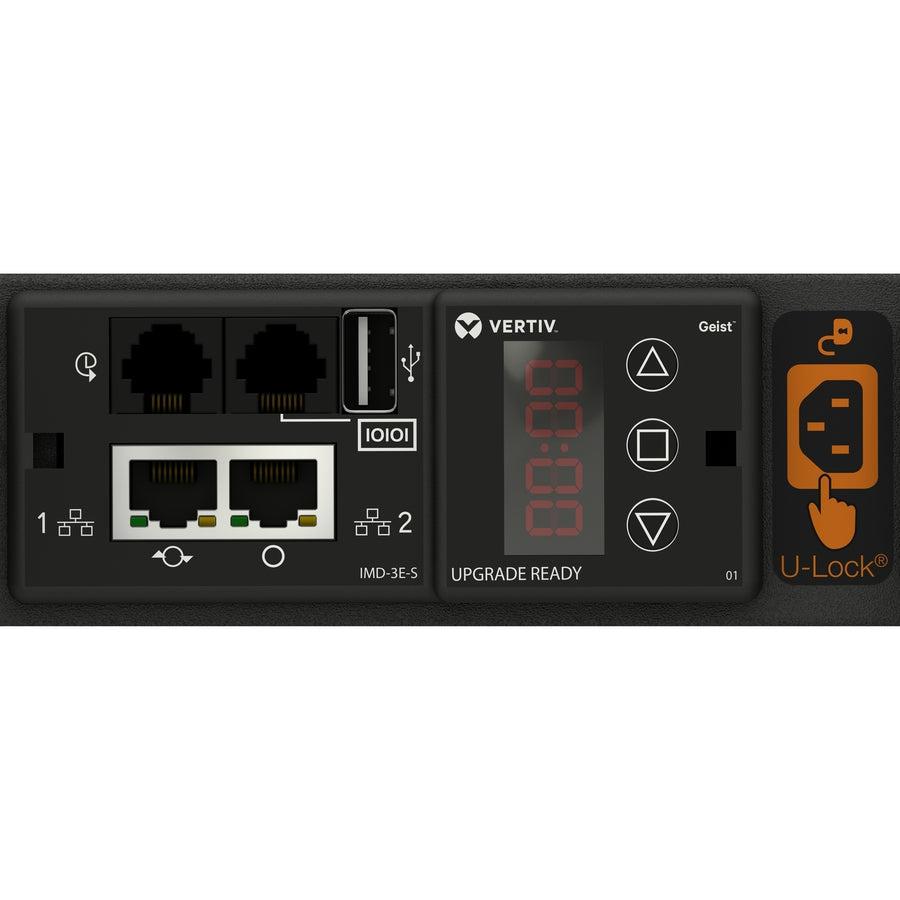 Vertiv Geist Uu30009L Power Distribution Unit (Pdu) 36 Ac Outlet(S) 0U Black