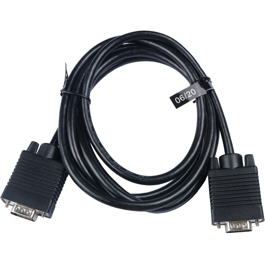 Vga Cable 1080P 2M 6.6Ft Black,Hddb15 Vga Video Cable 1080P Fhd