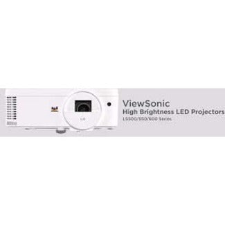 ViewSonic 3000 Lumens WXGA Shorter Throw LED Projector LS500WH