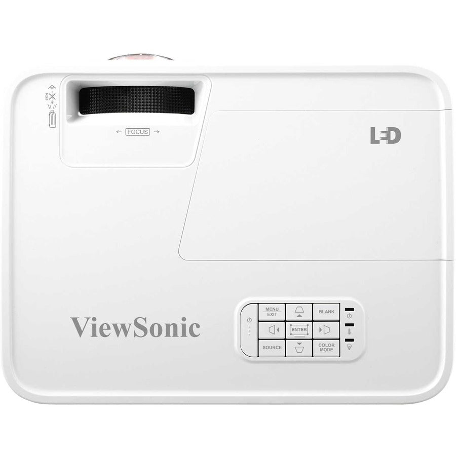 ViewSonic 3000 Lumens Wxga Short Throw Led Projector LS550WH