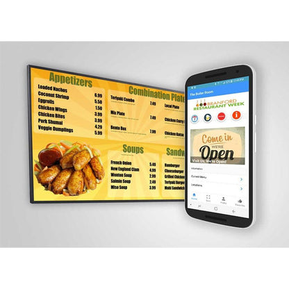 Viewsonic Cde6520 Signage Display Digital Signage Flat Panel 165.1 Cm (65") Ips 450 Cd/M² 4K Ultra Hd Black Built-In Processor Android 8.0