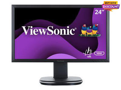 Viewsonic Ergonomic 24" Vg2449 - Led Monitor - Full Hd (1080P)