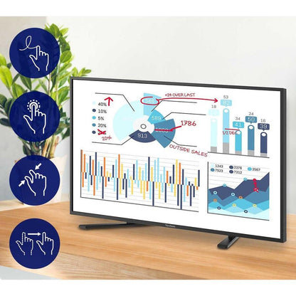 Viewsonic Ifp4320 Touch Screen Monitor 109.2 Cm (43") 3840 X 2160 Pixels Dual-Touch Black