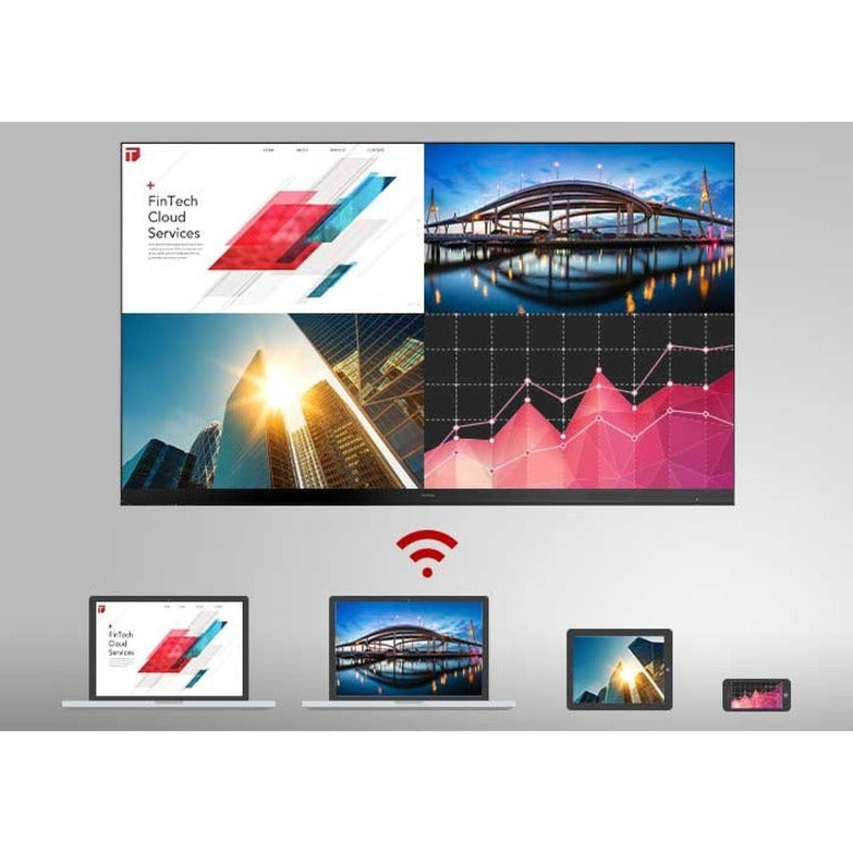 Viewsonic Ld216-251 Signage Display Digital Signage Flat Panel 5.49 M (216") Led Wi-Fi 600 Cd/M² Full Hd Black Touchscreen