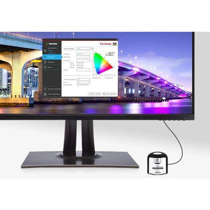 Viewsonic Vp2756-4K Computer Monitor 68.6 Cm (27") 3840 X 2160 Pixels 4K Ultra Hd Led Black