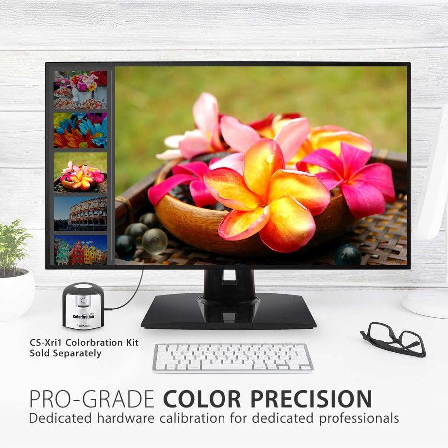 Viewsonic Vp2768A-4K Computer Monitor 68.6 Cm (27") 3840 X 2160 Pixels 4K Ultra Hd Led Black