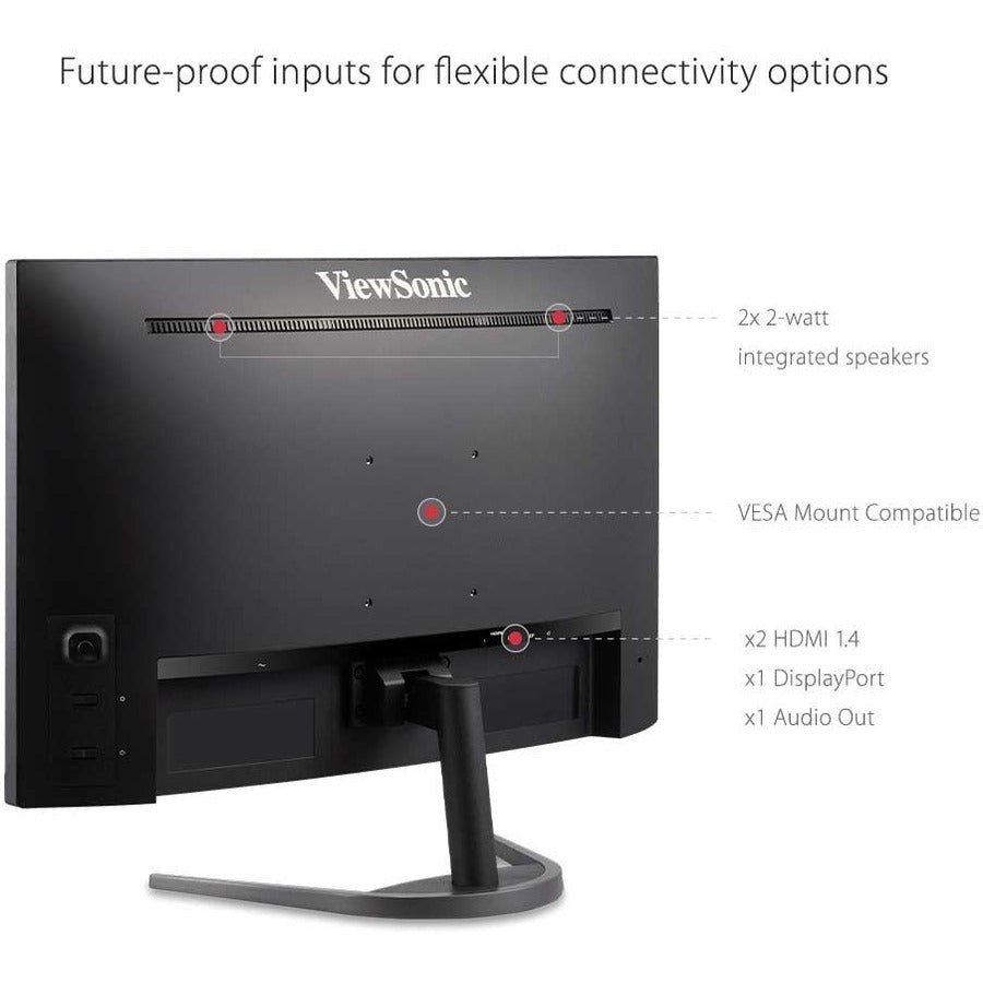Viewsonic Vx Series Vx2768-Pc-Mhd Led Display 68.6 Cm (27") 1920 X 1080 Pixels Full Hd Black