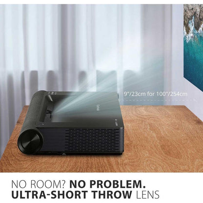 Viewsonic X2000B-4K Ultra Short Throw 4K Uhd Laser Projector With 2000 Ansi Lumens, Bt Speakers And Wi-Fi