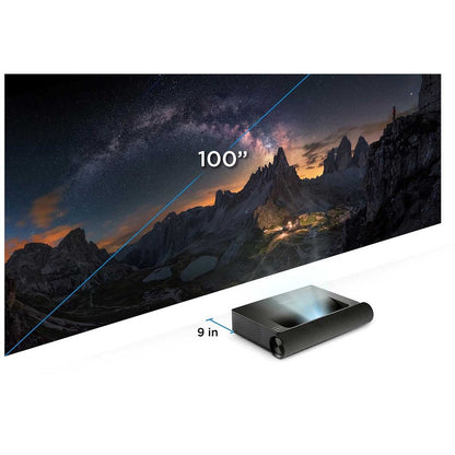 Viewsonic X2000B-4K Ultra Short Throw 4K Uhd Laser Projector With 2000 Ansi Lumens, Bt Speakers And Wi-Fi