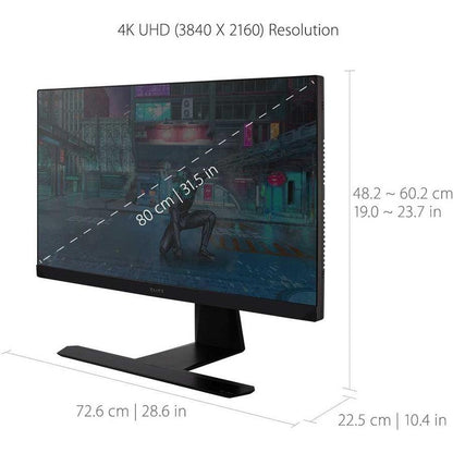 Viewsonic Xg320U Computer Monitor 81.3 Cm (32") 3840 X 2160 Pixels 4K Ultra Hd Led Black
