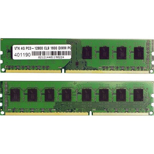 Visiontek 2 X 4Gb Pc3-12800 Ddr3 1600Mhz 240-Pin Dimm Memory Module 900626