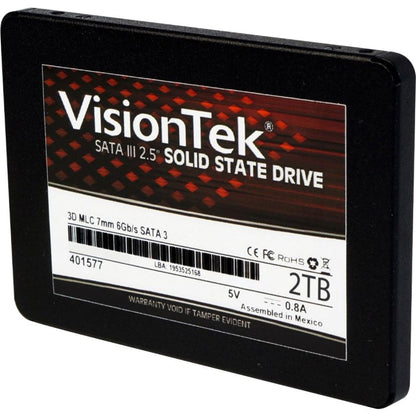 Visiontek 2Tb 3D Mlc 7Mm 2.5" Ssd