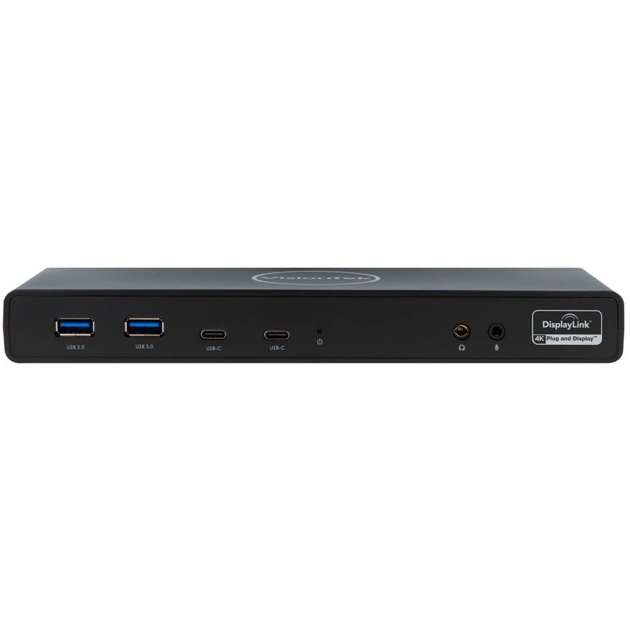 Visiontek Usb 3.0 & Usb-C Dual Display 4K Power Delivery Docking Station