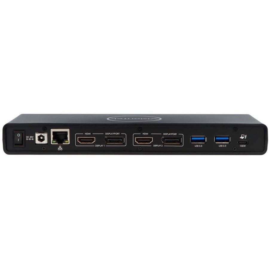 Visiontek Usb 3.0 & Usb-C Dual Display 4K Power Delivery Docking Station