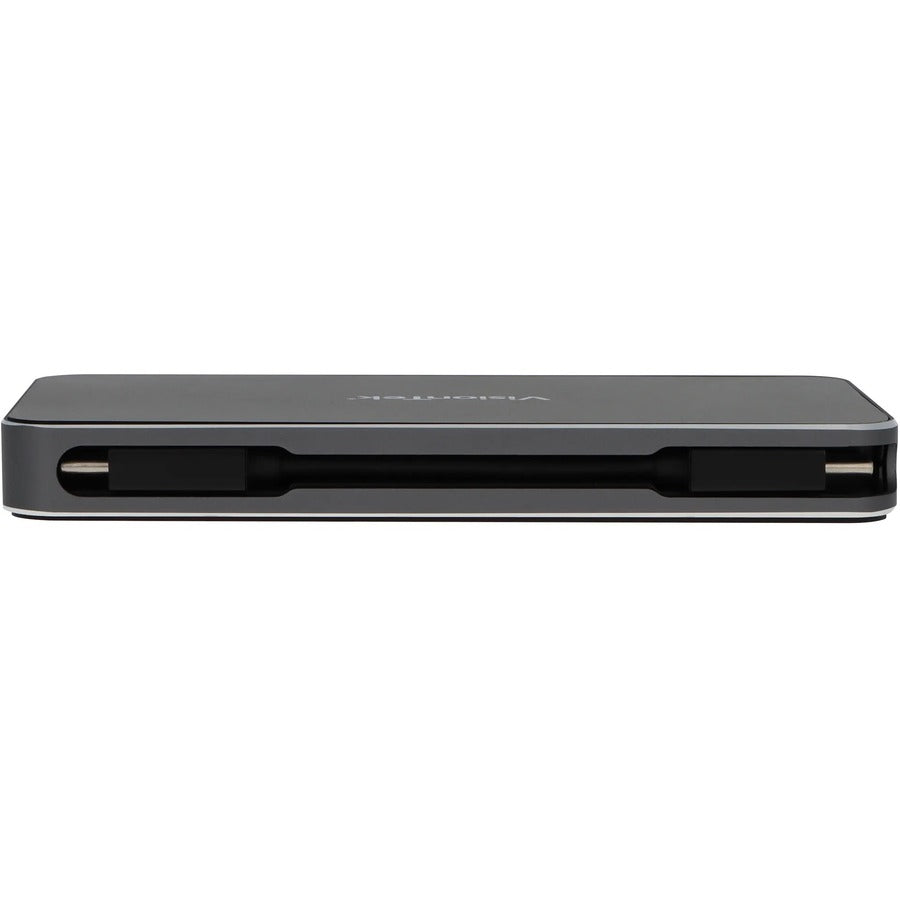 Visiontek Vt210 Dual Display Usb-C Docking Station With Power Passthrough