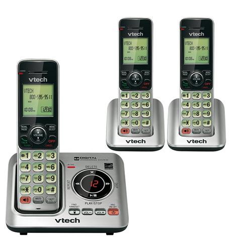 Vtech 3-handset cordless CID/ITAD VT-CS6629-3