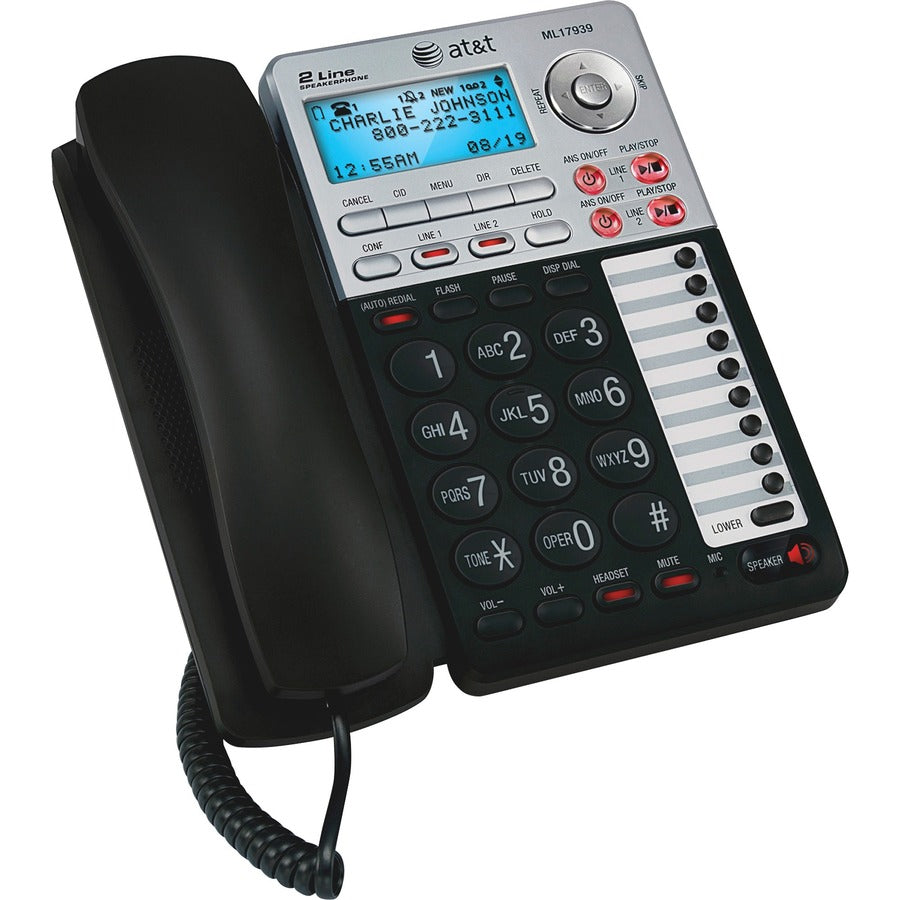 Vtech Ml17939 Standard Phone - Black
