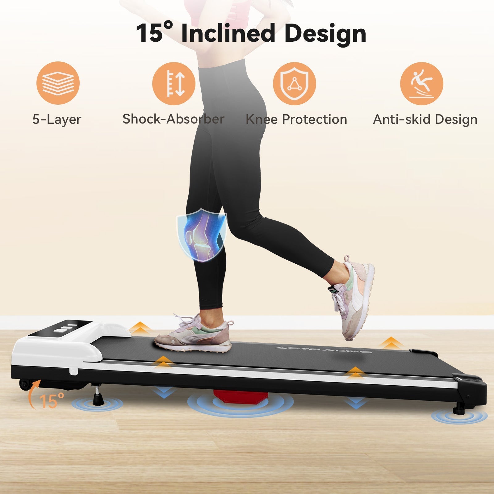 Walking Pad, Under Desk Treadmill HTM-120