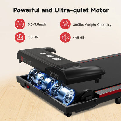 Walking Pad, Under Desk Treadmill HTM-120