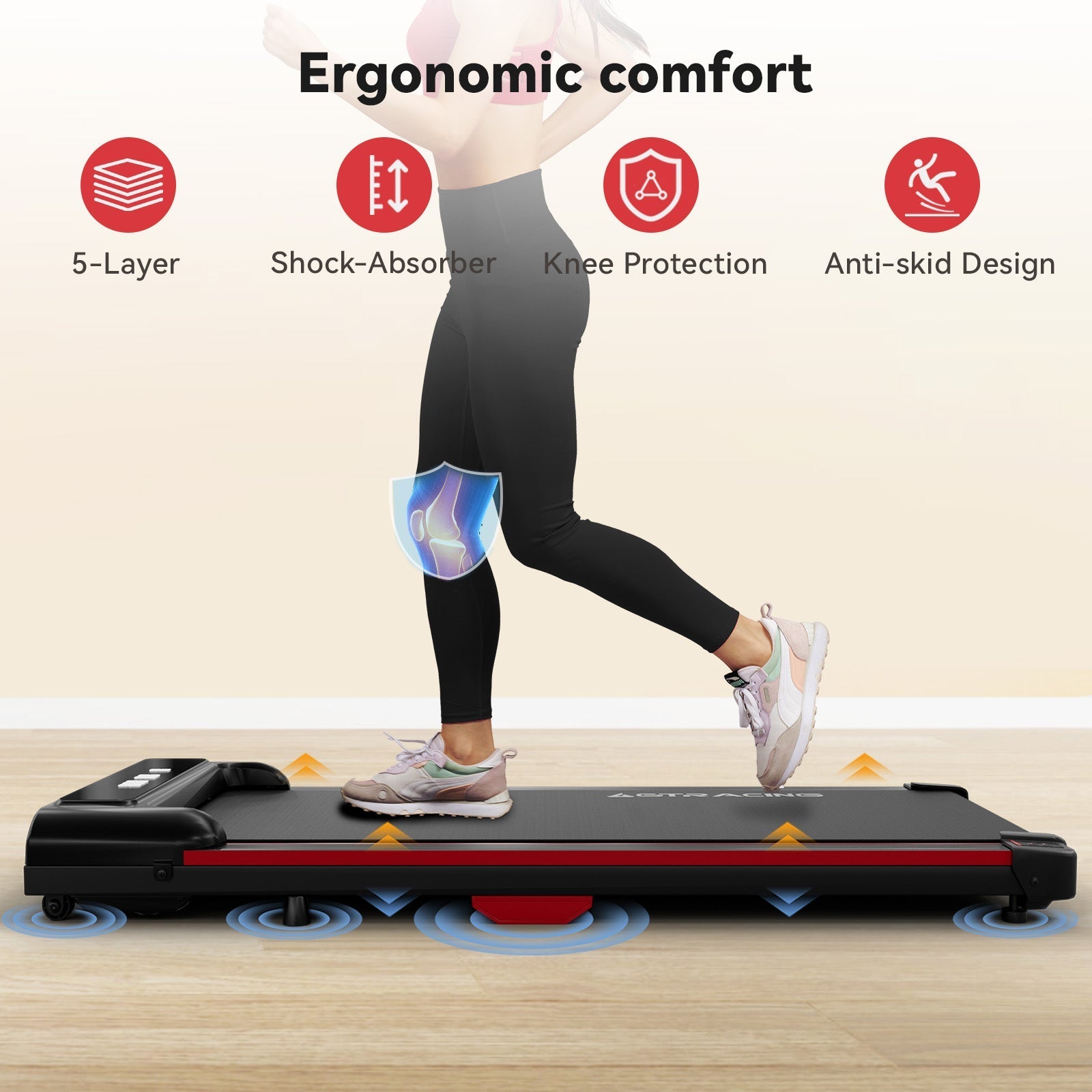 Walking Pad, Under Desk Treadmill HTM-120