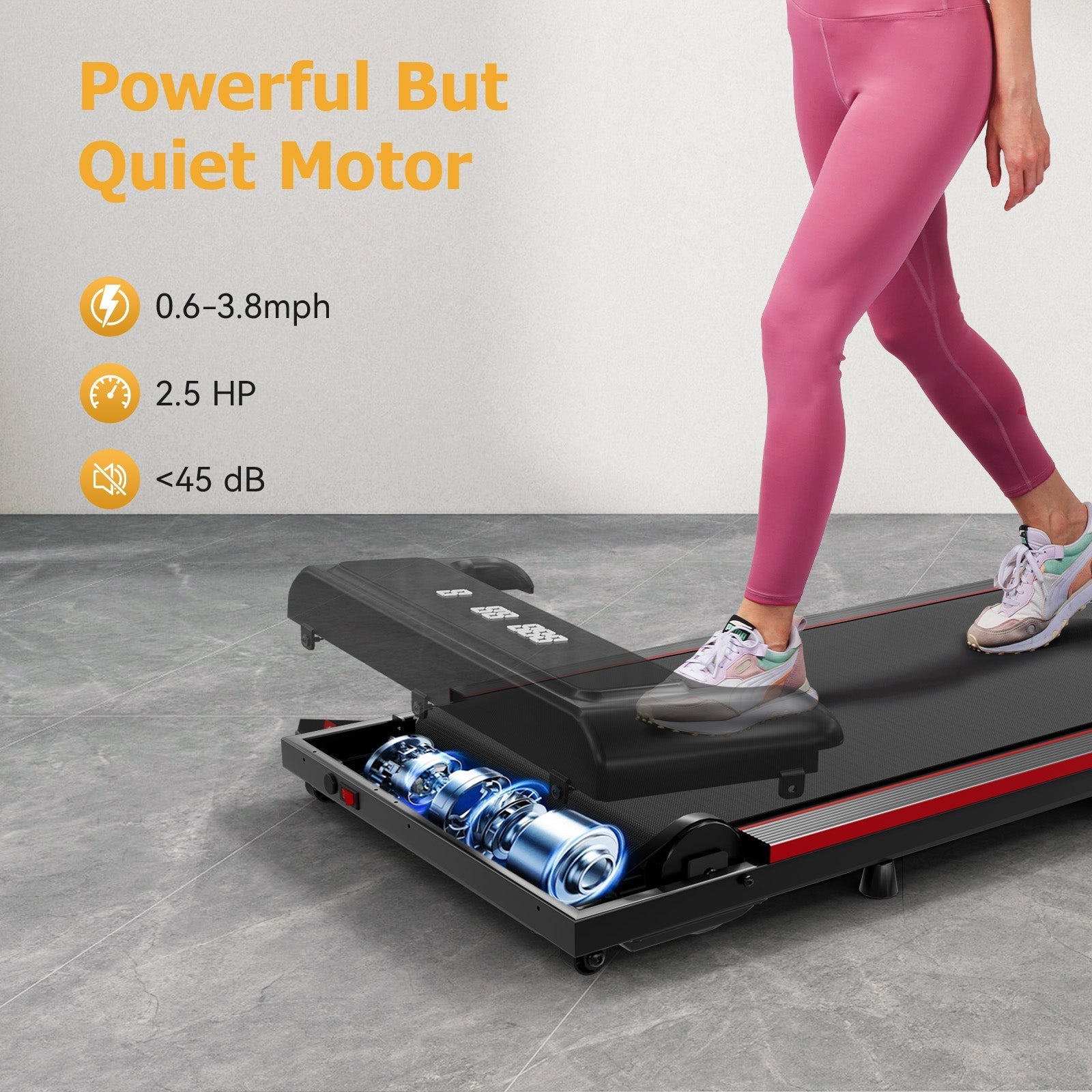 Walking Pad, Under Desk Treadmill HTM-120