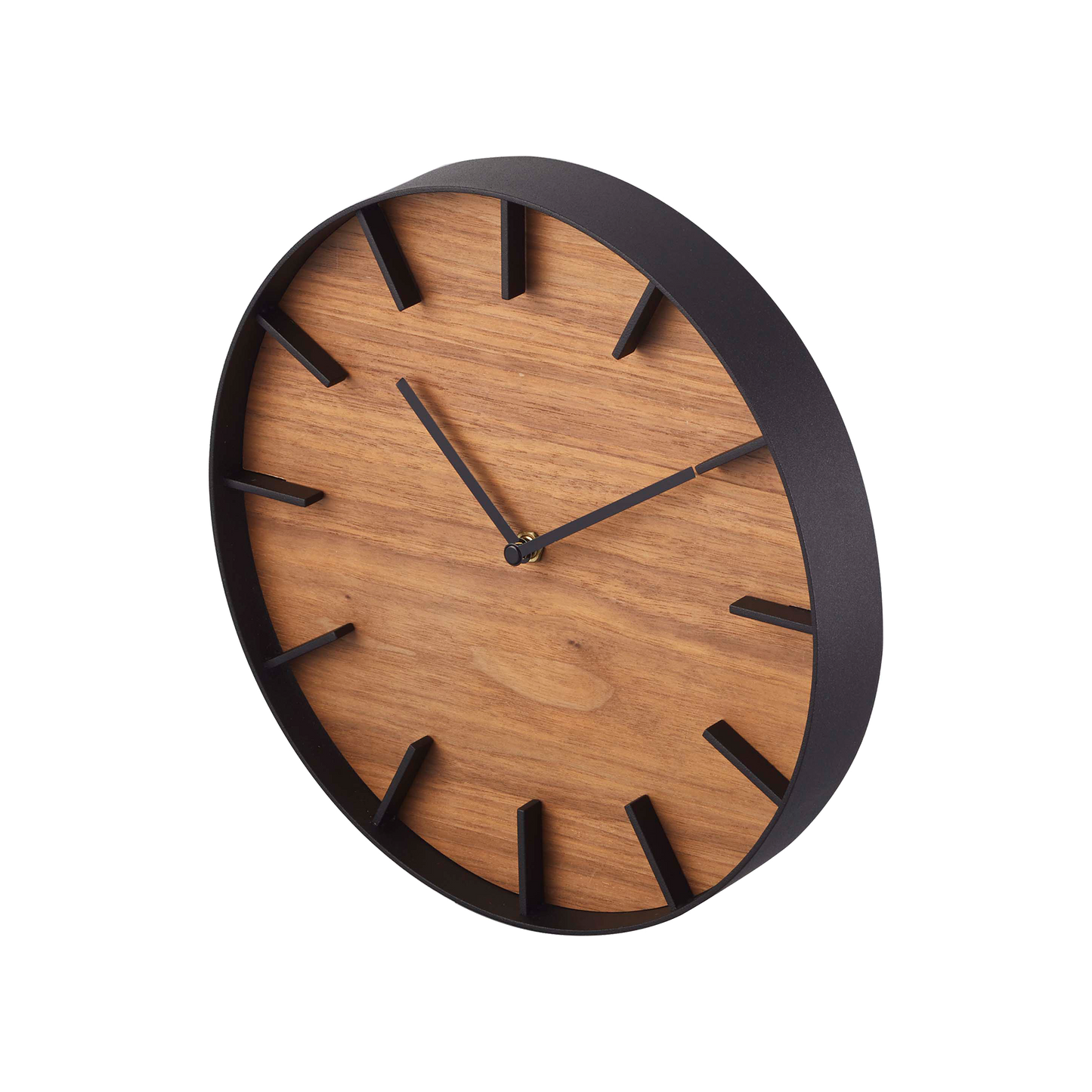 Wall Clock - Steel + Wood