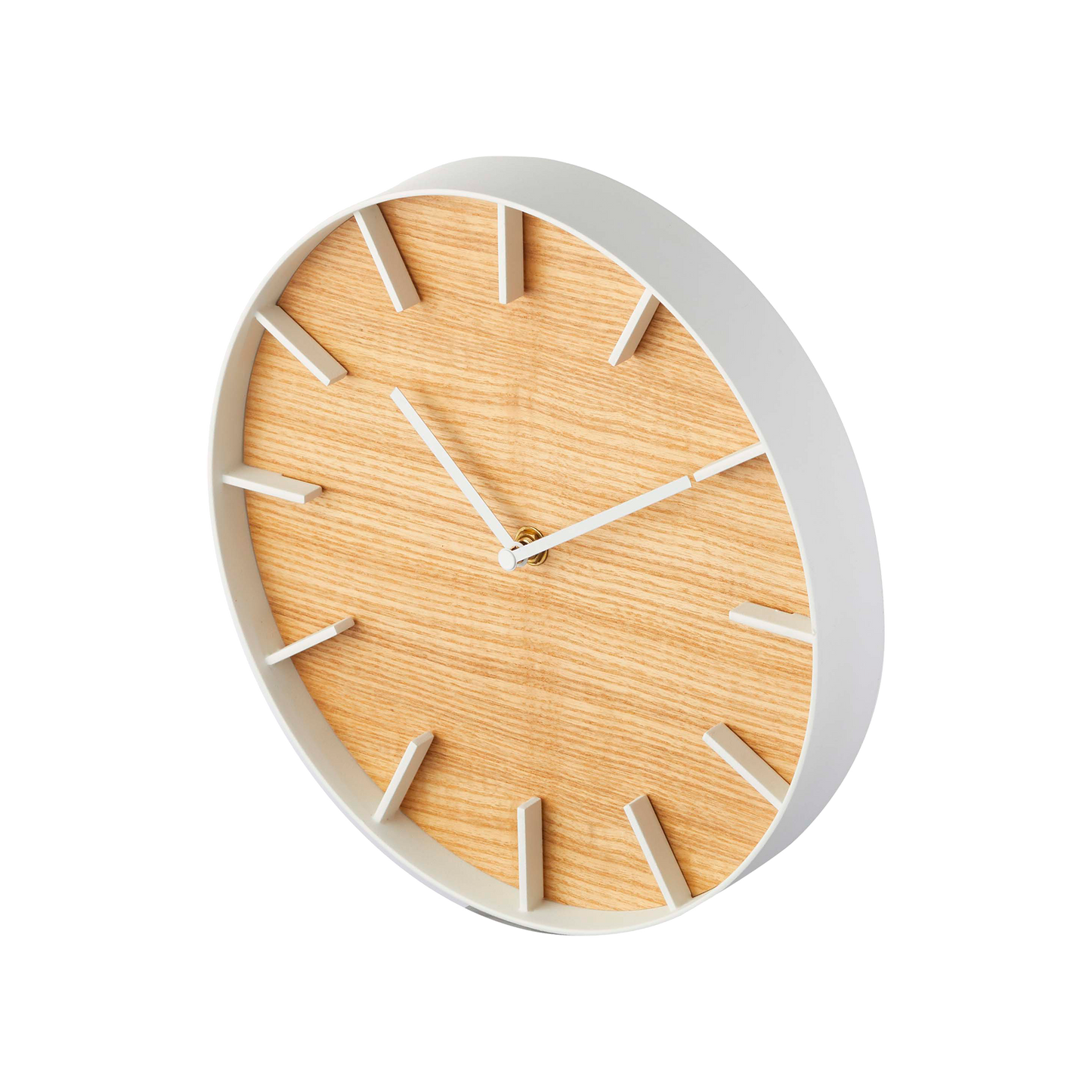 Wall Clock - Steel + Wood