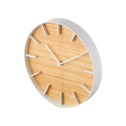 Wall Clock - Steel + Wood