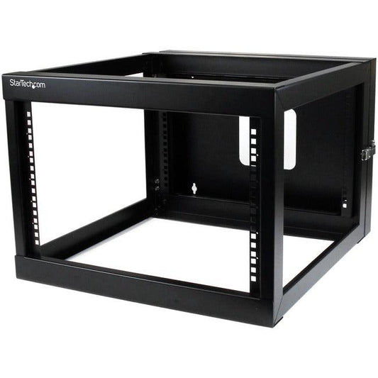 Wall-Mount Your Server Or Networking Equipment With A Hinged Rack Design For Eas